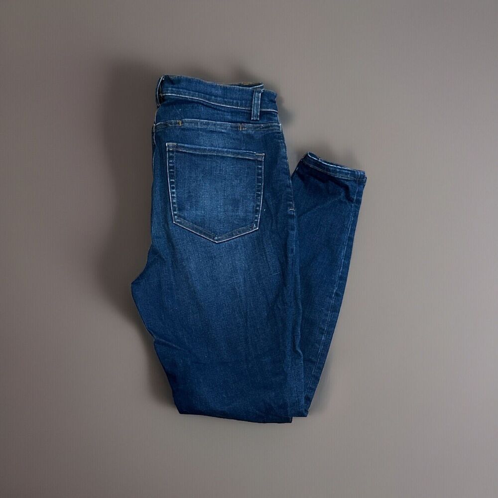 Duluth Trading Co. Skinny Women's Jeans Size 10x31 Dark Wash High Rise